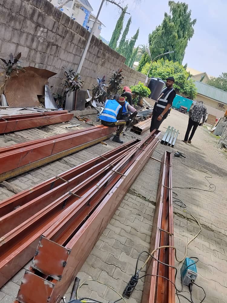 Metalwork and steel structures