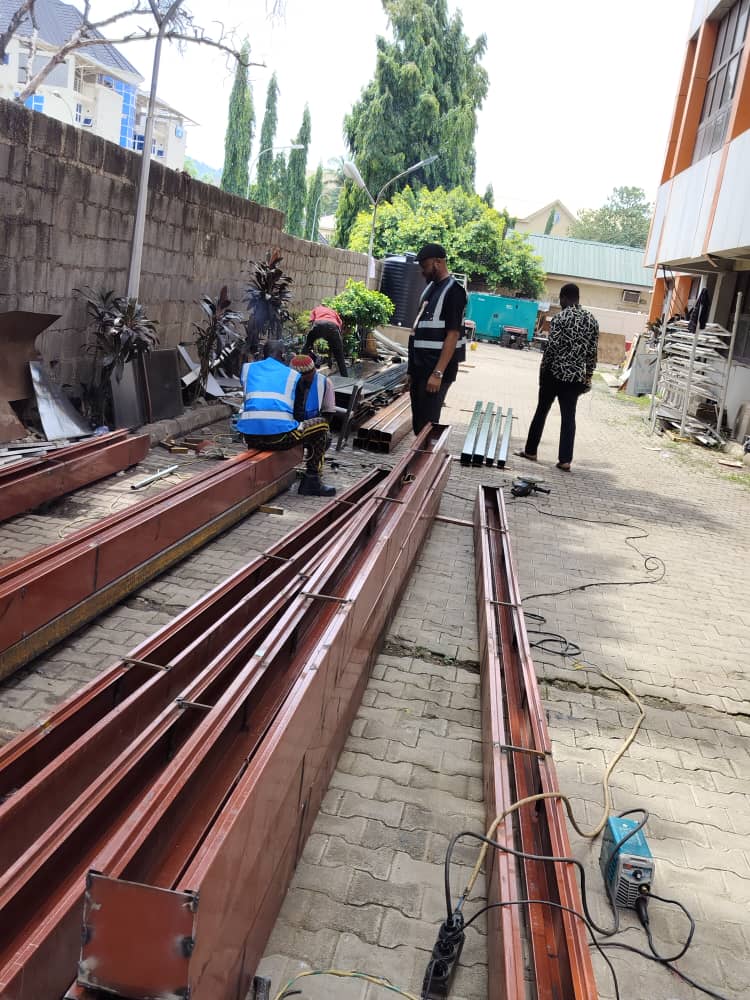 Steel workshop fabrication