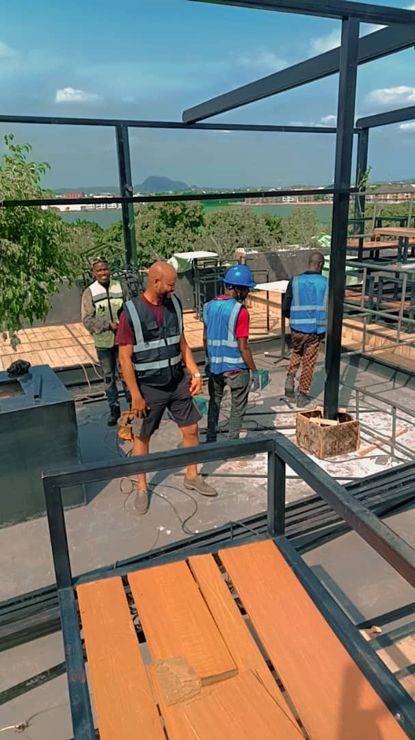 Retractable roof progress