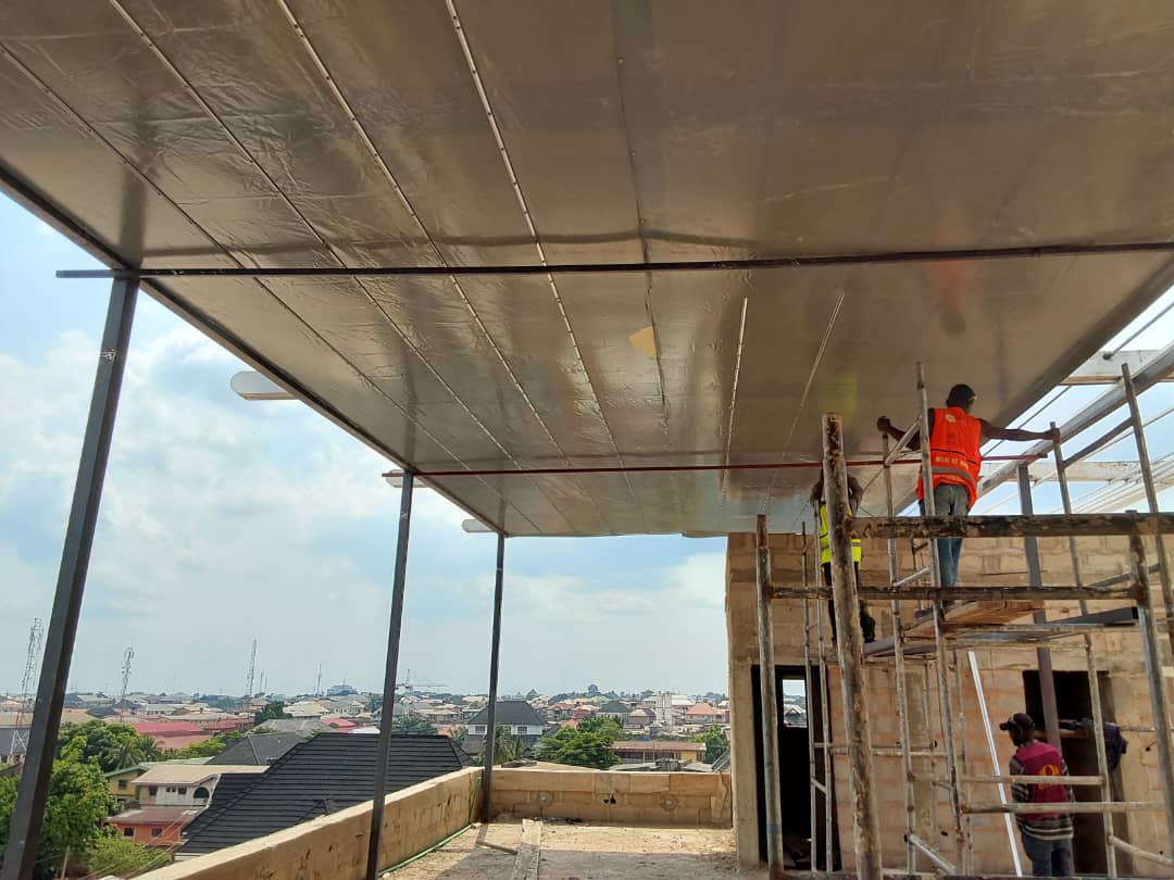 Steel structure welding