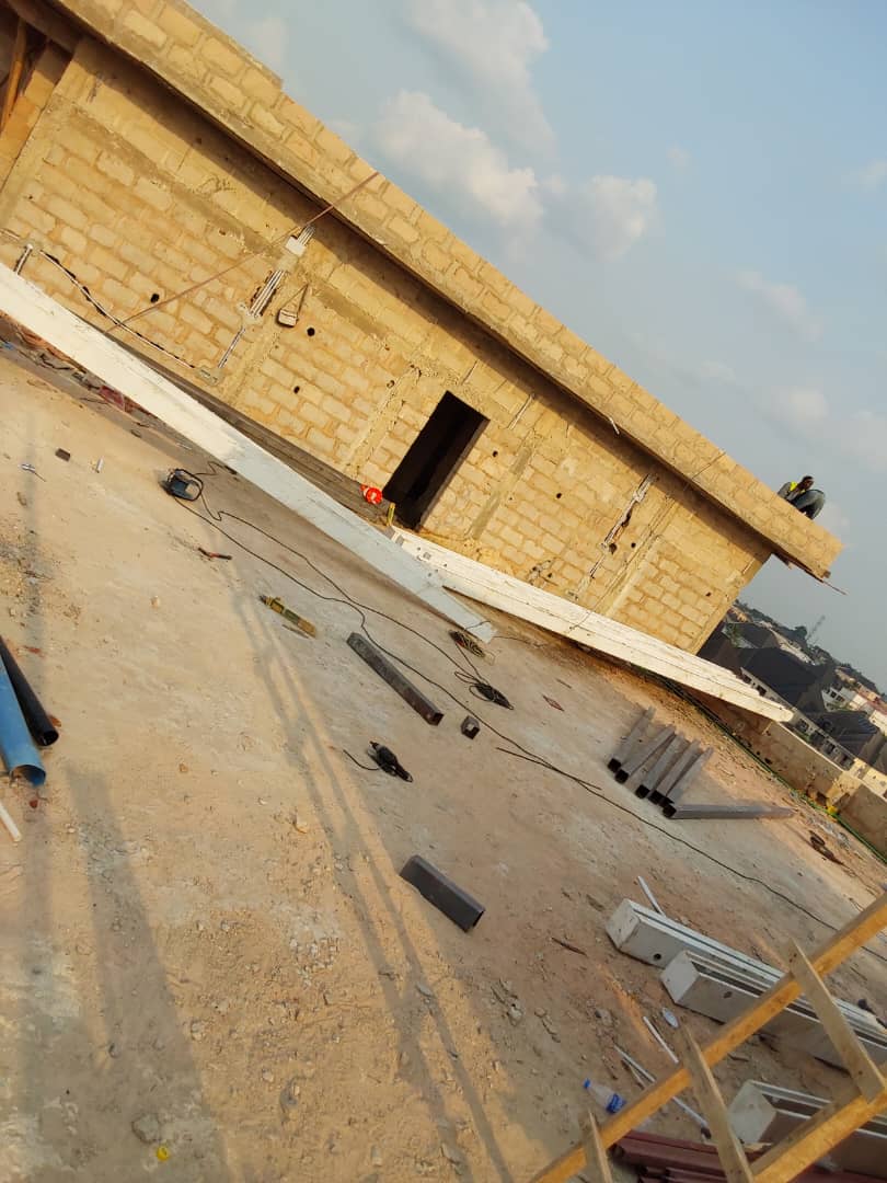 Commercial steel structure