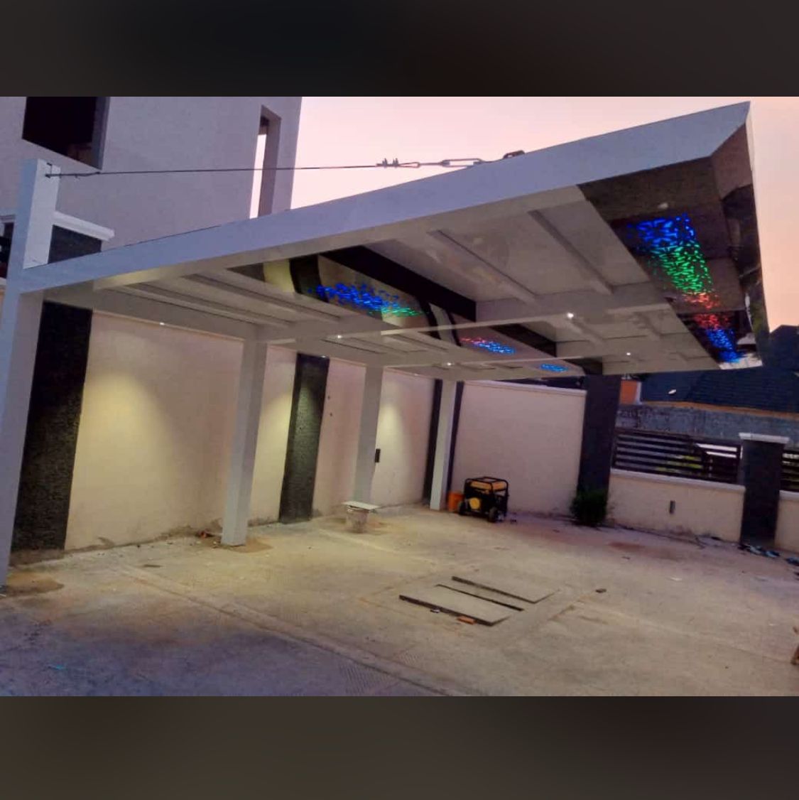 Completed Retractable Shade — Lagos · 2025